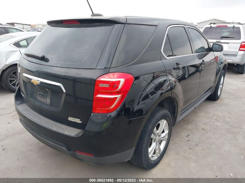 2017 CHEVROLET EQUINOX LS - 2GNALBEK3H1527636