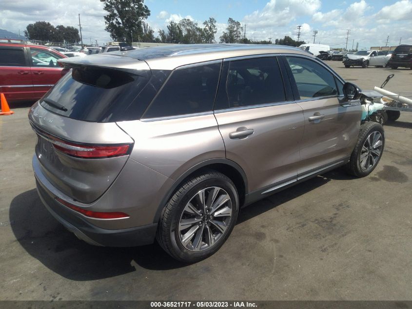 2020 LINCOLN CORSAIR RESERVE - 5LMCJ2C94LUL18757