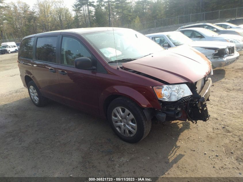 2019 DODGE GRAND CARAVAN SE - 2C4RDGBG1KR777326