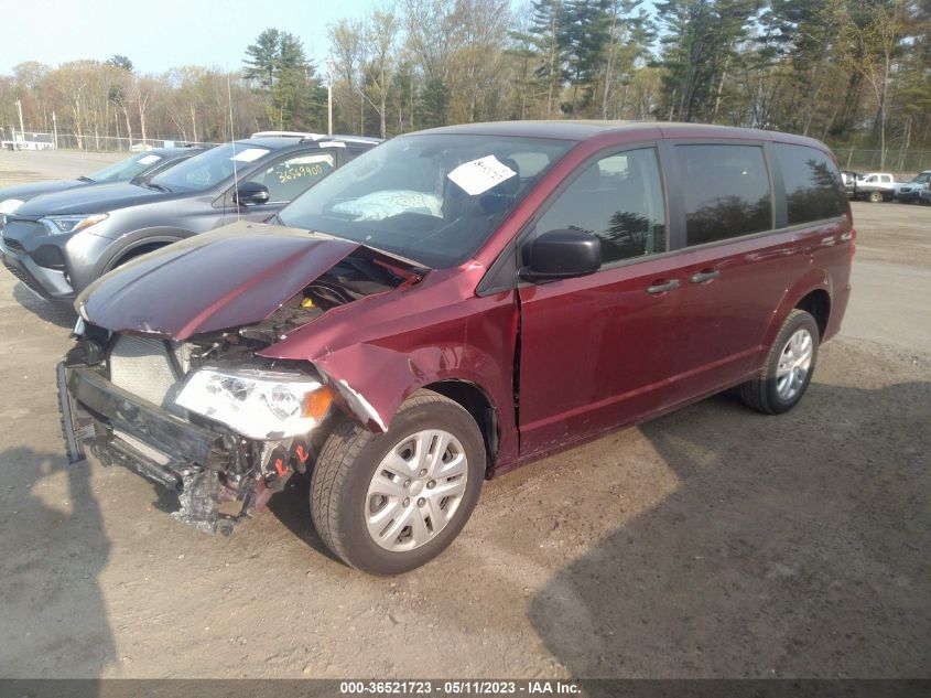 2019 DODGE GRAND CARAVAN SE - 2C4RDGBG1KR777326