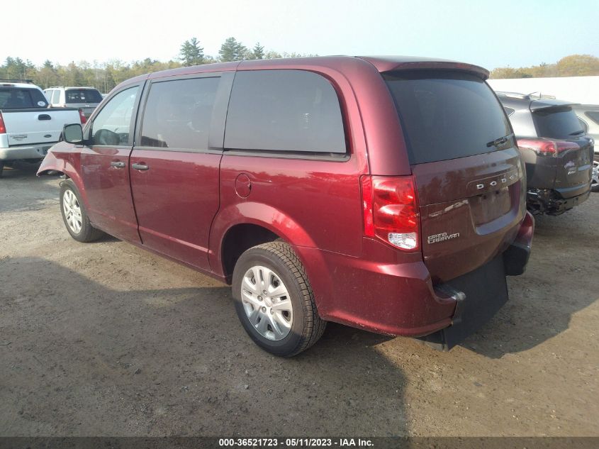 2019 DODGE GRAND CARAVAN SE - 2C4RDGBG1KR777326