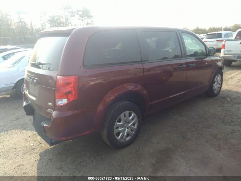 2019 DODGE GRAND CARAVAN SE - 2C4RDGBG1KR777326