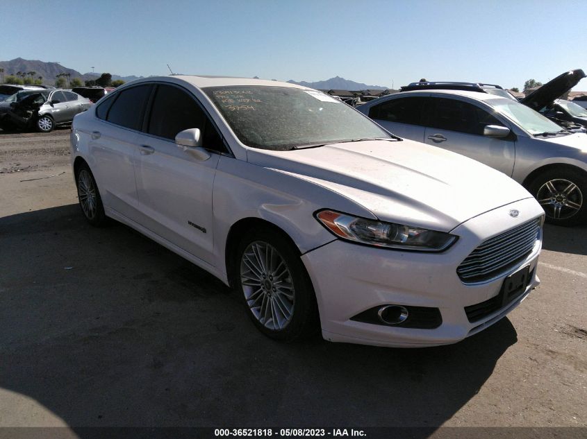 2013 FORD FUSION SE HYBRID - 3FA6P0LUXDR273754