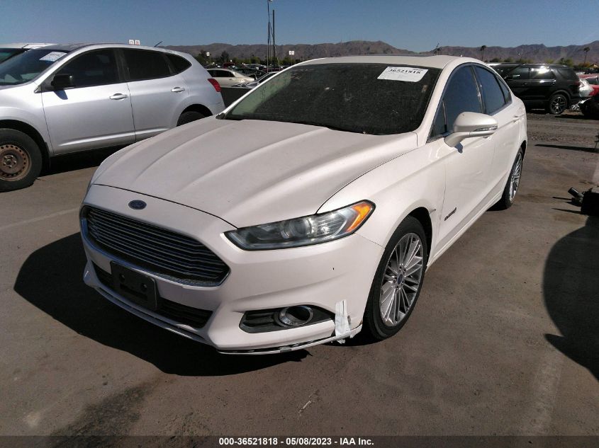 2013 FORD FUSION SE HYBRID - 3FA6P0LUXDR273754