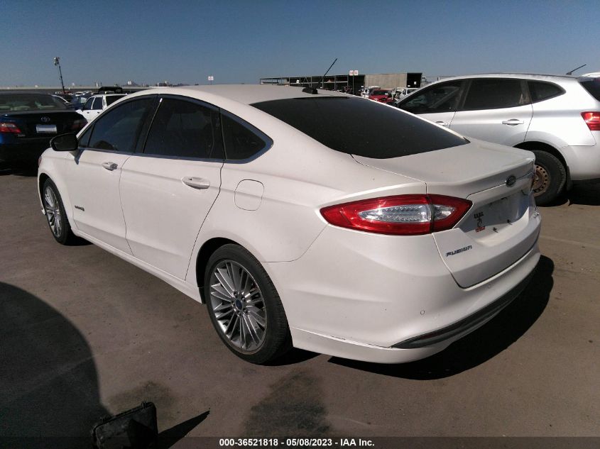 2013 FORD FUSION SE HYBRID - 3FA6P0LUXDR273754