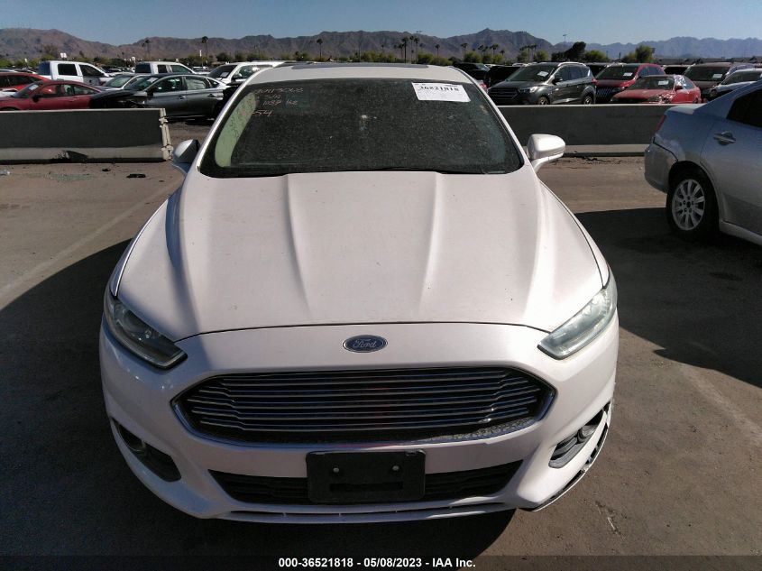 2013 FORD FUSION SE HYBRID - 3FA6P0LUXDR273754