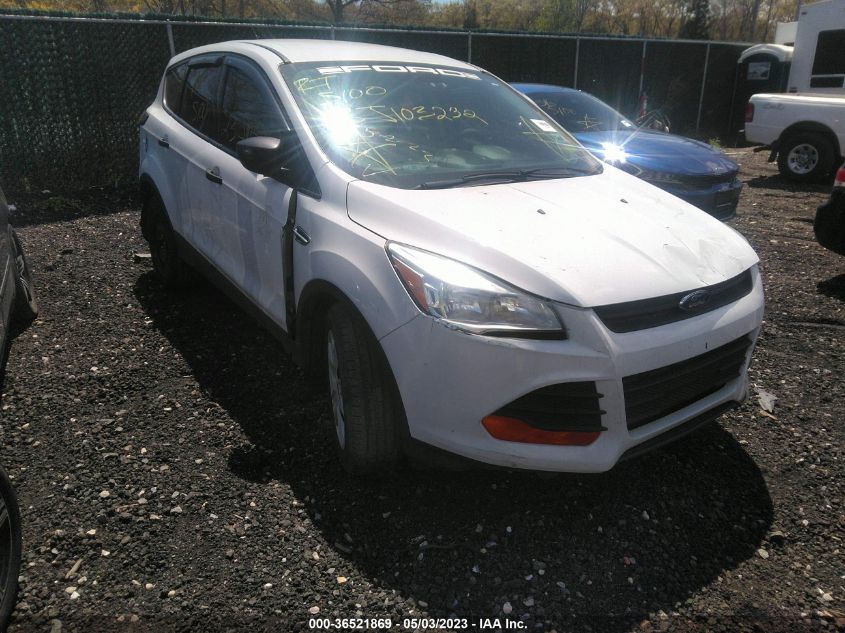 2016 FORD ESCAPE S - 1FMCU0F70GUB91861