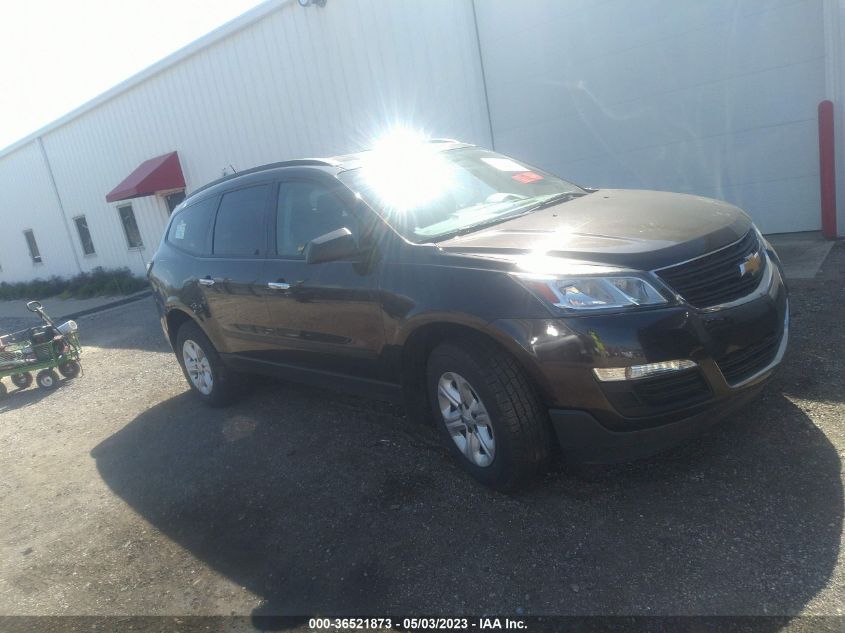 2017 CHEVROLET TRAVERSE LS - 1GNKRFED9HJ328768