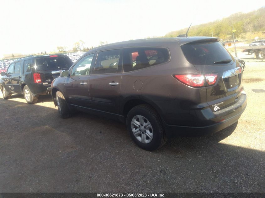 2017 CHEVROLET TRAVERSE LS - 1GNKRFED9HJ328768