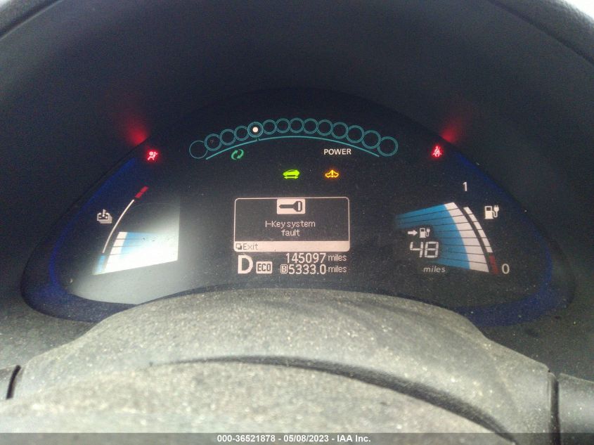 2017 NISSAN LEAF S - 1N4BZ0CP9HC304662