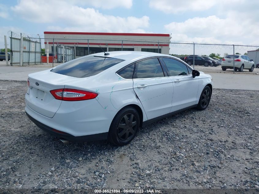 2014 FORD FUSION S - 1FA6P0G74E5393851