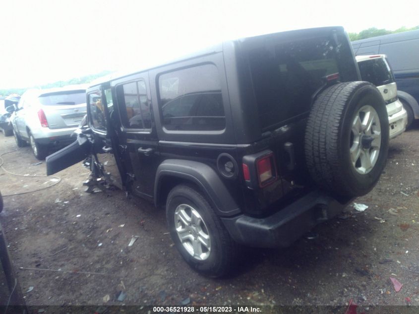 2019 JEEP WRANGLER UNLIMITED SPORT S - 1C4HJXDGXKW646436
