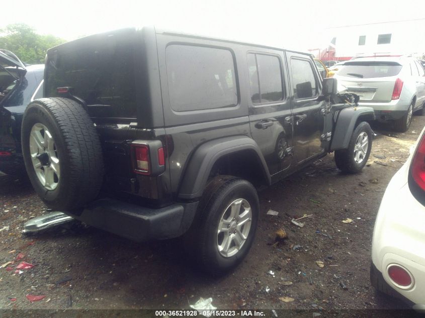 2019 JEEP WRANGLER UNLIMITED SPORT S - 1C4HJXDGXKW646436