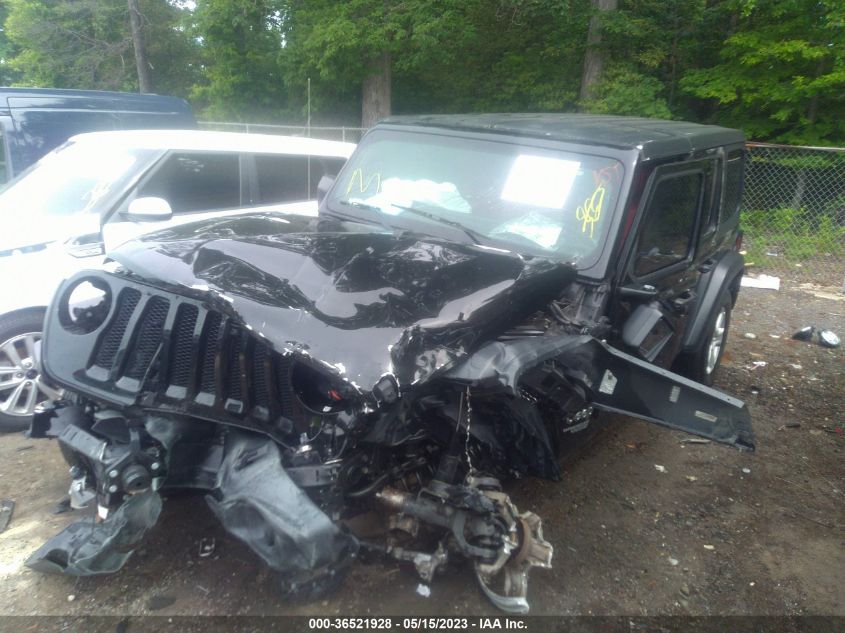 2019 JEEP WRANGLER UNLIMITED SPORT S - 1C4HJXDGXKW646436