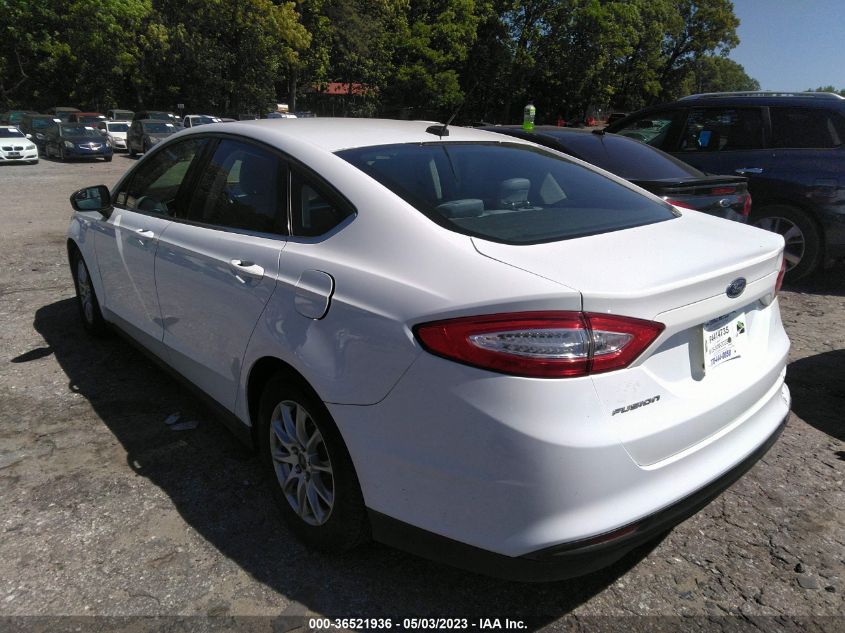 2015 FORD FUSION S - 1FA6P0G78F5118873