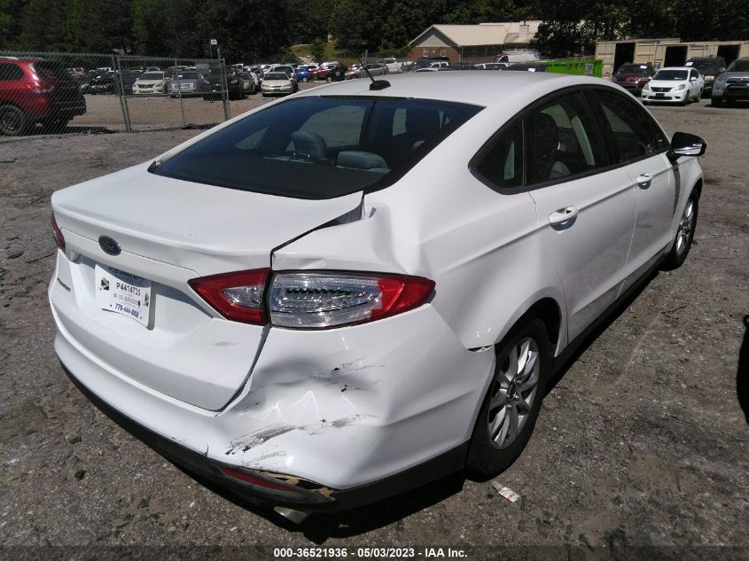 2015 FORD FUSION S - 1FA6P0G78F5118873