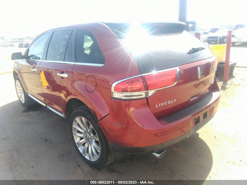 2013 LINCOLN MKX - 2LMDJ6JK4DBL40791