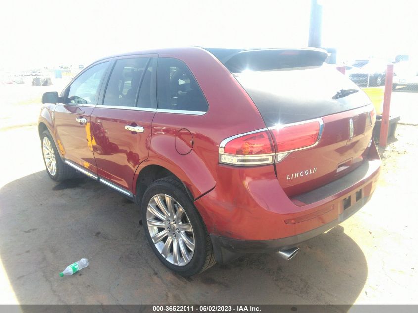 2013 LINCOLN MKX - 2LMDJ6JK4DBL40791
