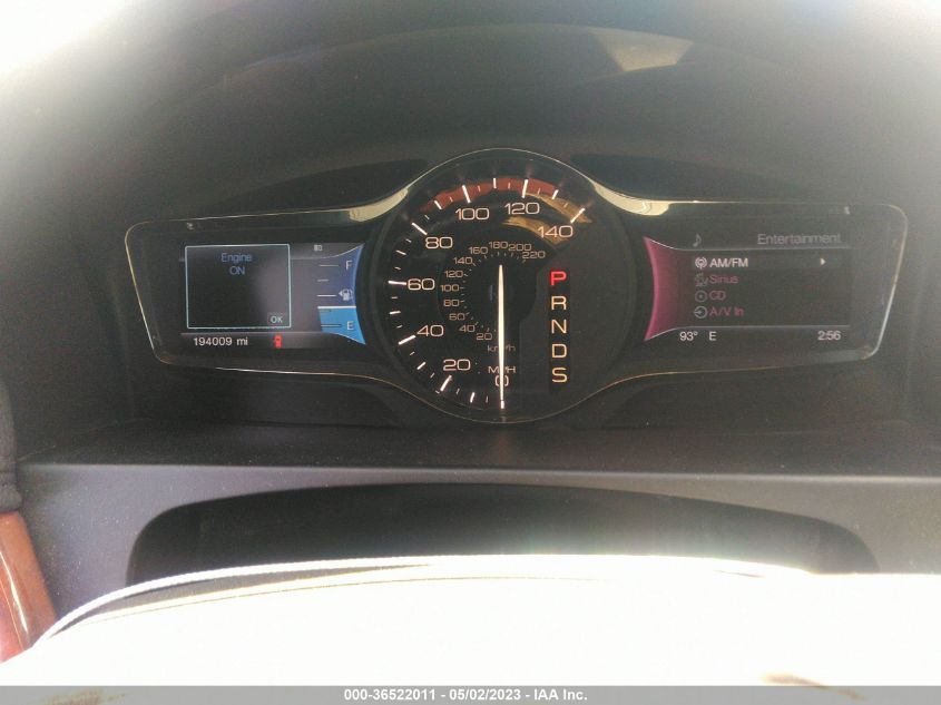 2013 LINCOLN MKX - 2LMDJ6JK4DBL40791