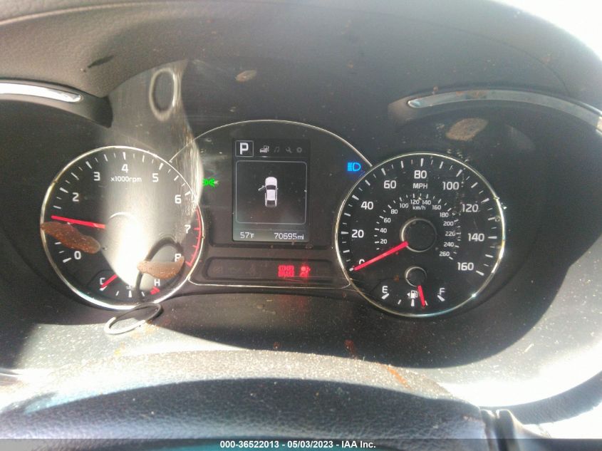 2017 KIA FORTE S - 3KPFL4A70HE054874
