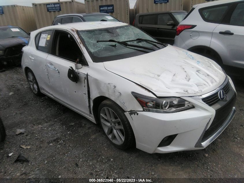 2016 LEXUS CT 200H HYBRID - JTHKD5BHXG2267317