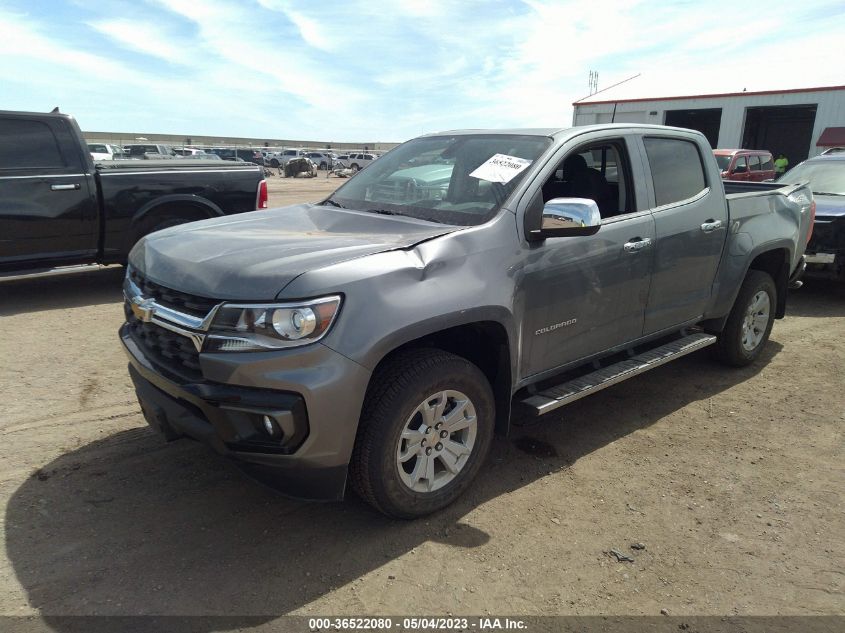 2022 CHEVROLET COLORADO 4WD LT - 1GCGTCEN4N1297481