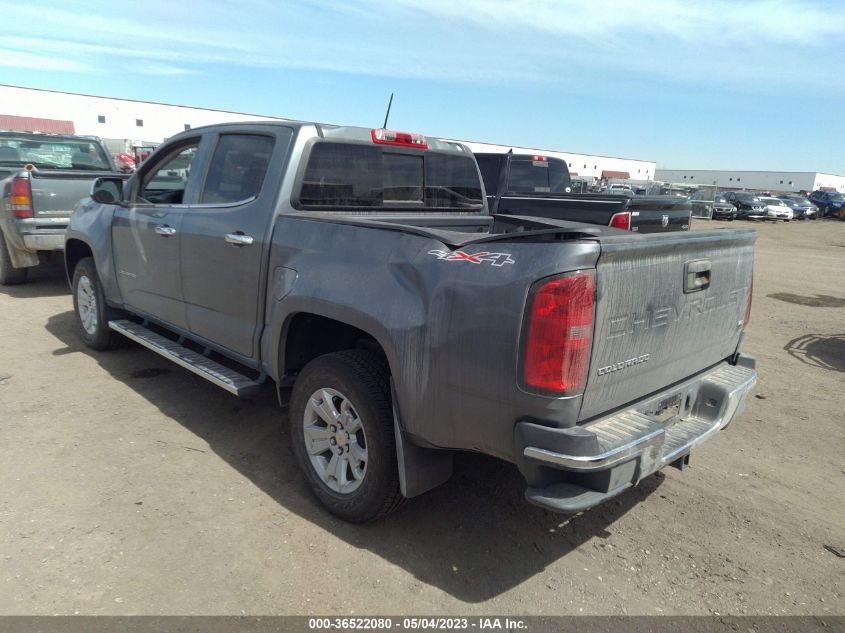 2022 CHEVROLET COLORADO 4WD LT - 1GCGTCEN4N1297481