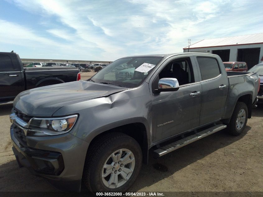 2022 CHEVROLET COLORADO 4WD LT - 1GCGTCEN4N1297481