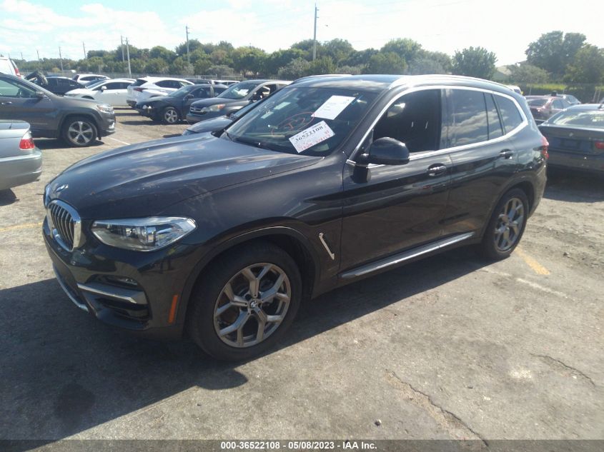 2020 BMW X3 XDRIVE30I - 5UXTY5C09L9B93670