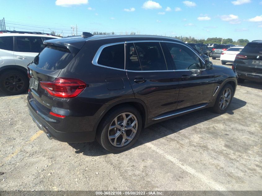 2020 BMW X3 XDRIVE30I - 5UXTY5C09L9B93670