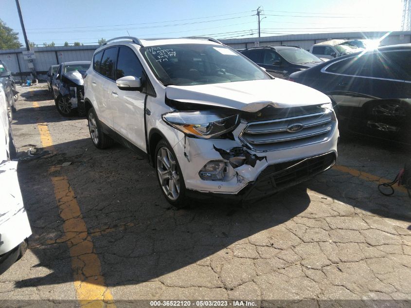 2019 FORD ESCAPE TITANIUM - 1FMCU0J90KUA49754