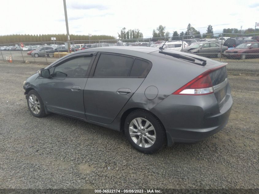 2013 HONDA INSIGHT EX JHMZE2H78DS003422