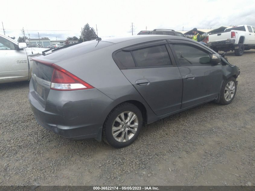 2013 HONDA INSIGHT EX JHMZE2H78DS003422