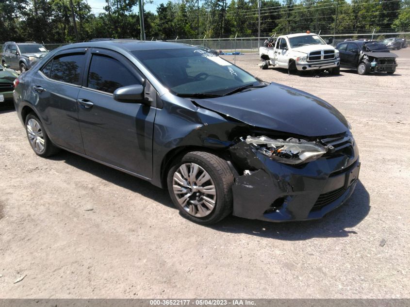 2016 TOYOTA COROLLA LE - 5YFBURHE7GP452853