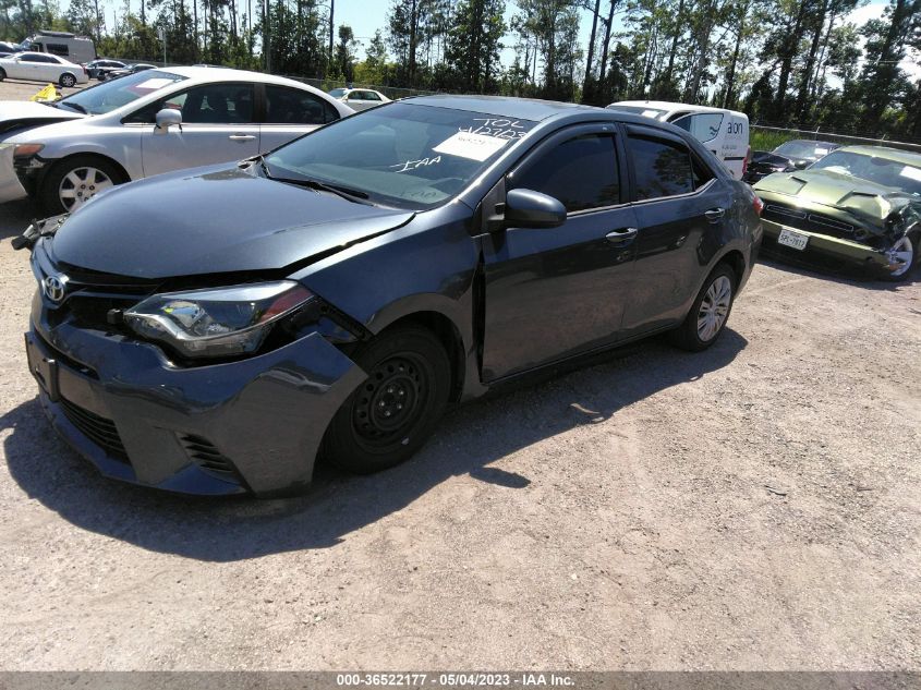 2016 TOYOTA COROLLA LE - 5YFBURHE7GP452853