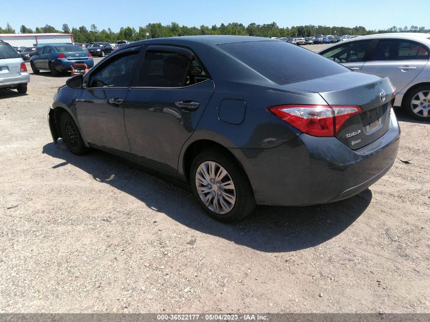 2016 TOYOTA COROLLA LE - 5YFBURHE7GP452853