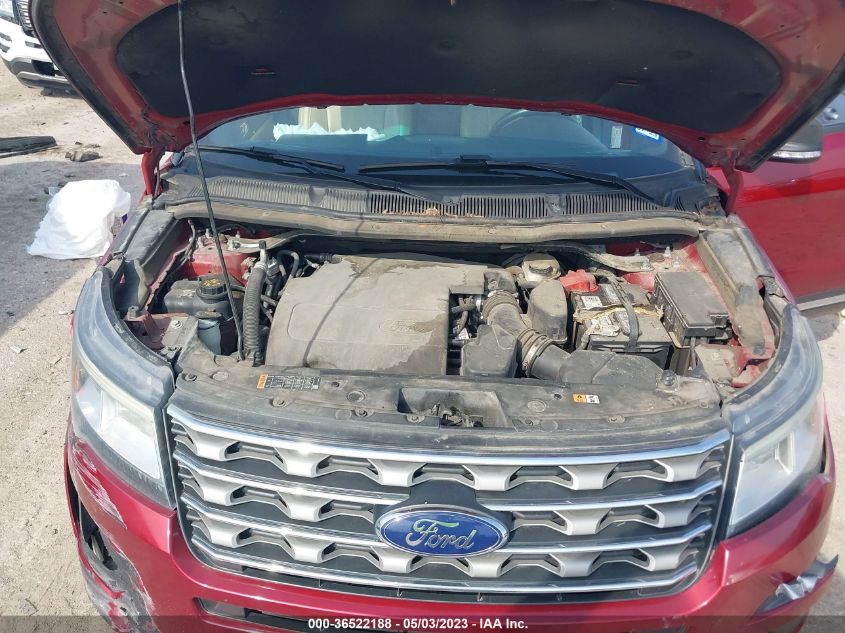 2016 FORD EXPLORER XLT - 1FM5K7D86GGC40000