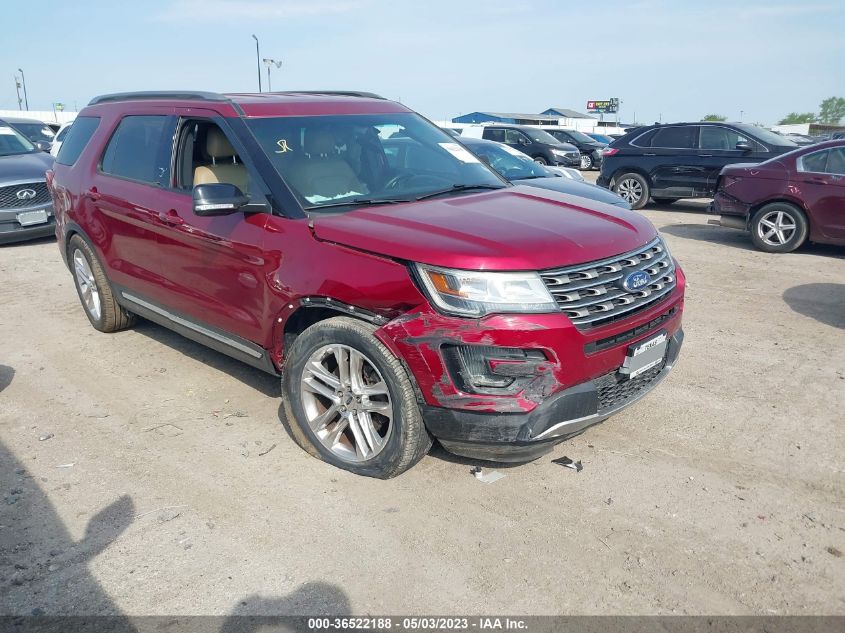 2016 FORD EXPLORER XLT - 1FM5K7D86GGC40000