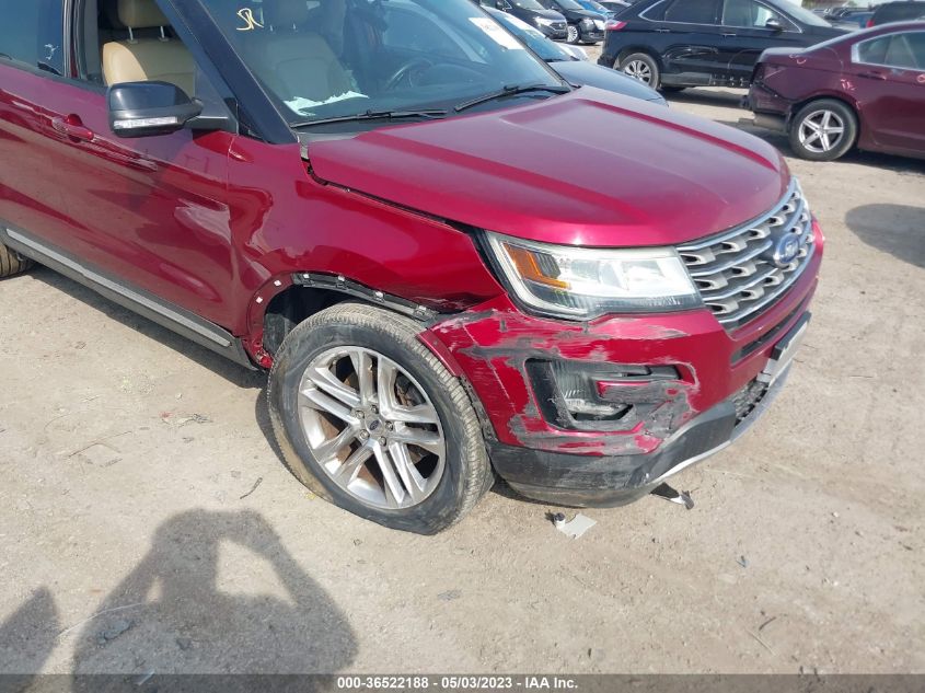 2016 FORD EXPLORER XLT - 1FM5K7D86GGC40000