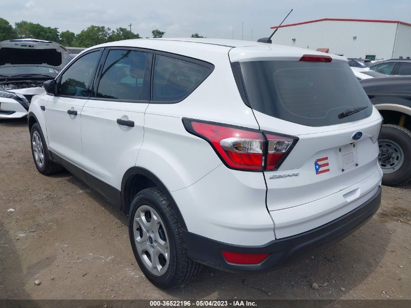 2017 FORD ESCAPE S - 1FMCU0F74HUC49102