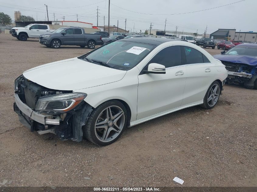2015 MERCEDES-BENZ CLA-CLASS CLA 250 - WDDSJ4EB1FN254132