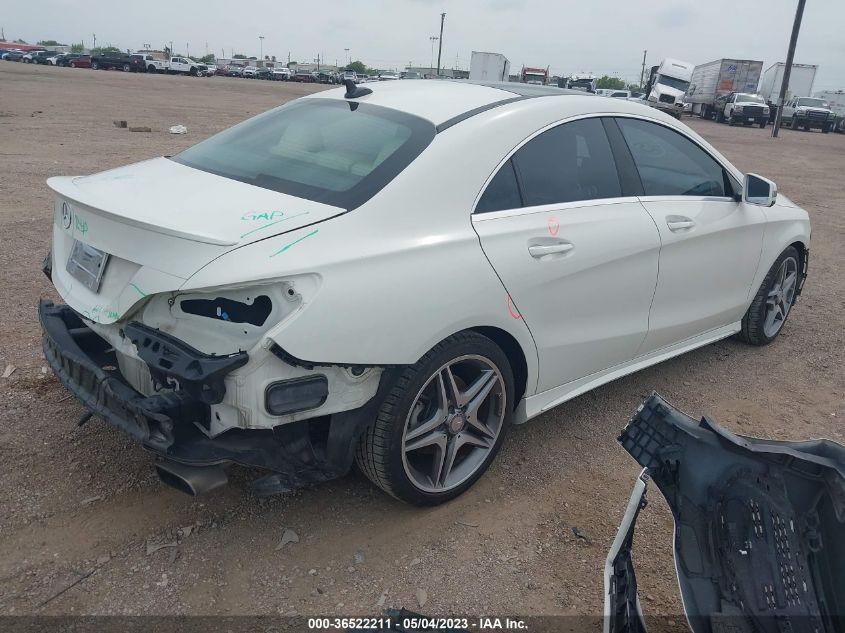 2015 MERCEDES-BENZ CLA-CLASS CLA 250 - WDDSJ4EB1FN254132