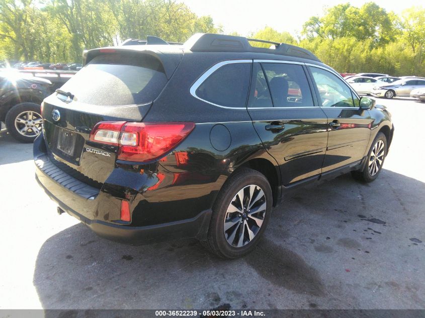 2016 SUBARU OUTBACK 2.5I LIMITED - 4S4BSBNC0G3282002