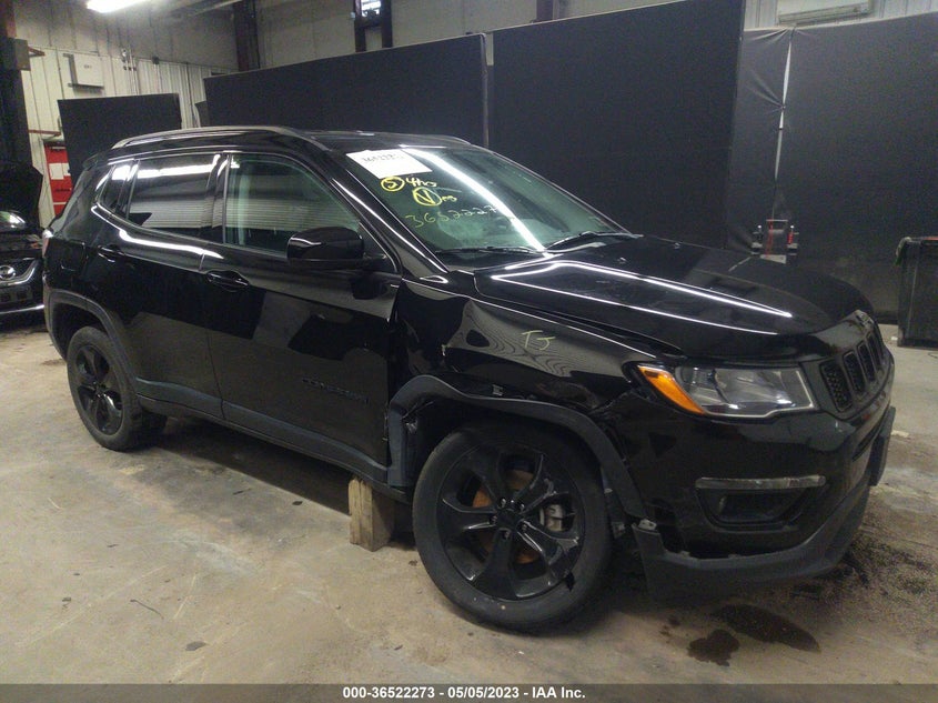 VIN 3C4NJDBB6KT648635 2019 JEEP COMPASS ALTITUDE