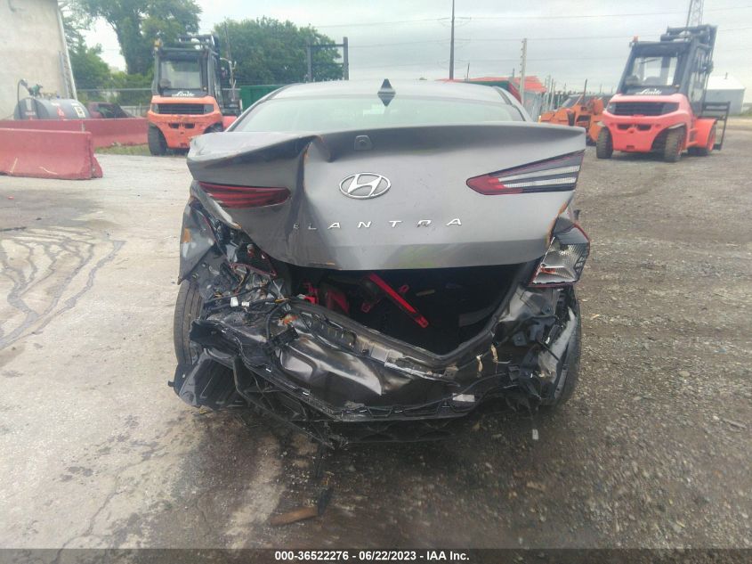 2019 HYUNDAI ELANTRA SEL - 5NPD84LF3KH496595