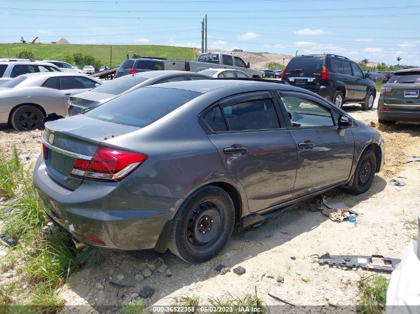 2013 HONDA CIVIC SDN EX - 19XFB2F81DE008893