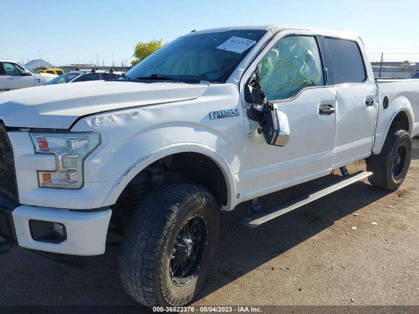 2016 FORD F-150 XLT/XL/LARIAT/PLATINUM - 1FTEW1EG2GFB77866