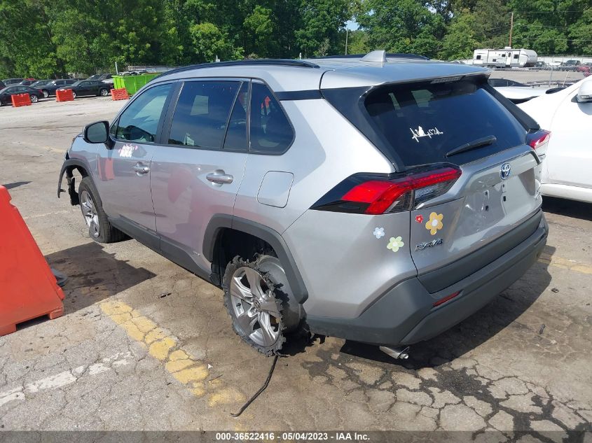 2022 TOYOTA RAV4 HYBRID XLE - 4T3RWRFV6NU080064