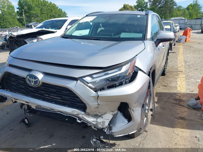 2022 TOYOTA RAV4 HYBRID XLE - 4T3RWRFV6NU080064