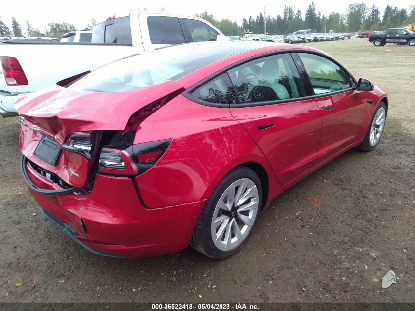 2021 TESLA MODEL 3 LONG RANGE - 5YJ3E1EB1MF936067